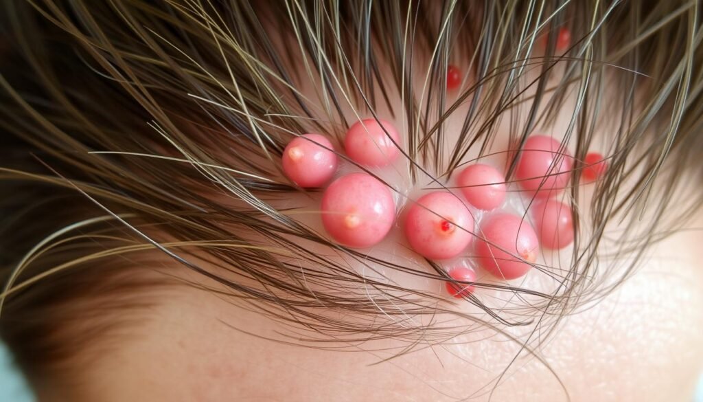 Symptoms of Scalp Folliculitis