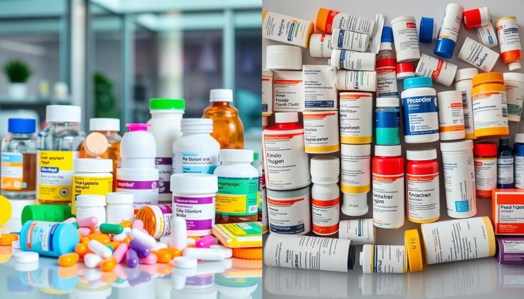 over-the-counter medications and prescription drugs