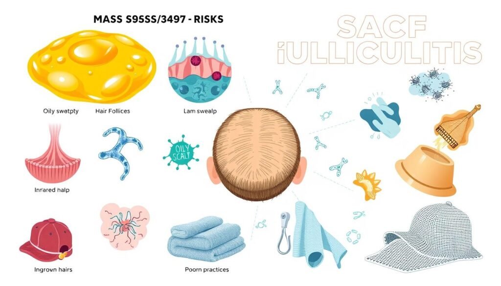 risk factors for folliculitis