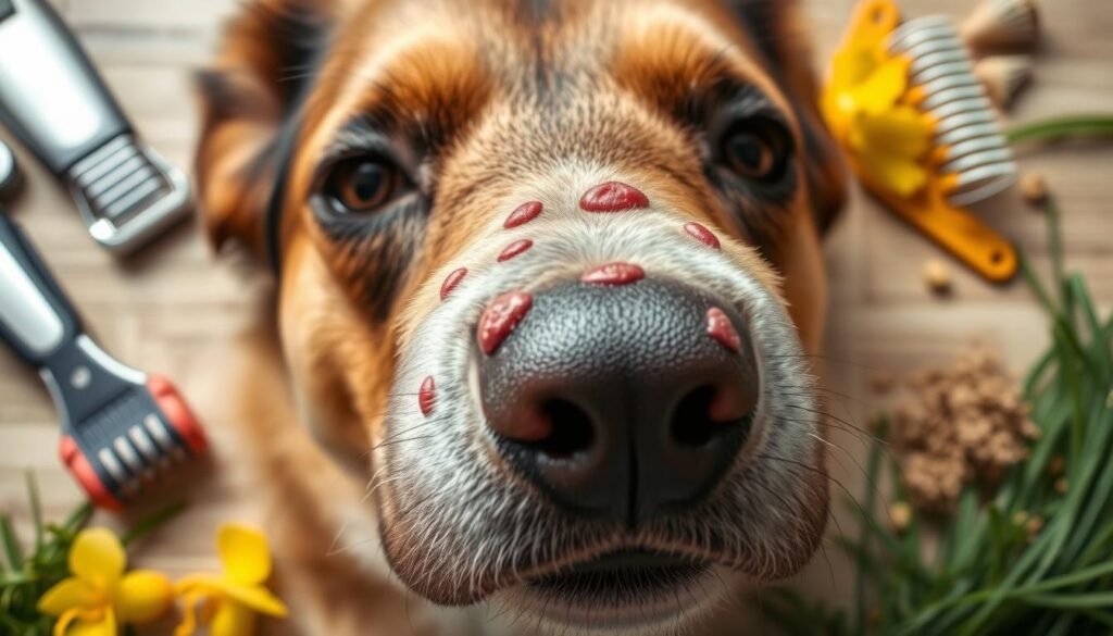 causes of muzzle folliculitis