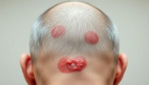 folliculitis back of head