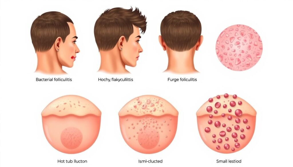 types of folliculitis